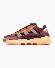 Adidas Niteball Burgundy Orange Grey