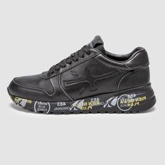 Premiata Mick Black Graphic Sole, 36