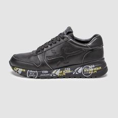 Premiata Mick Black Graphic Sole, 36