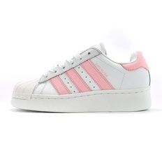 Adidas Superstar Platform White Pink