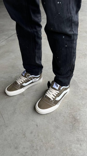 Кеди Vans KNU Skool Khaki v2 11964 фото