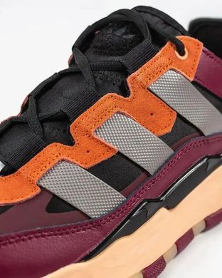 Adidas Niteball Burgundy Orange Grey, розмір 45