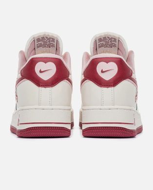 Nike Air Force 1 Low White Red Valentine, 36
