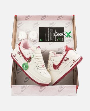 Nike Air Force 1 Low White Red Valentine, 36