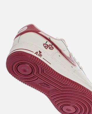 Nike Air Force 1 Low White Red Valentine, 36