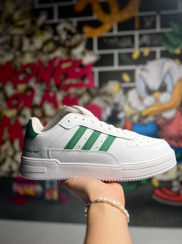 Кросівки Adidas Dass-ler White/Green 11281 фото