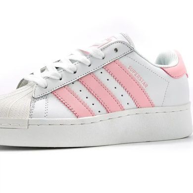 Adidas Superstar Platform White Pink