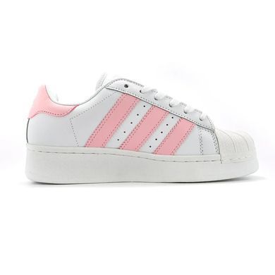 Adidas Superstar Platform White Pink