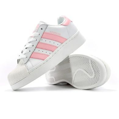 Adidas Superstar Platform White Pink