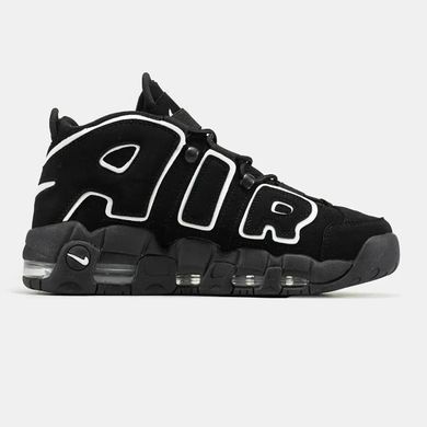 Nike Air More Uptempo Black White, розмір 41