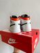 Баскетбольні кросівки Nike Air Jordan 1 Retro High White Black Orange 7353 фото 7