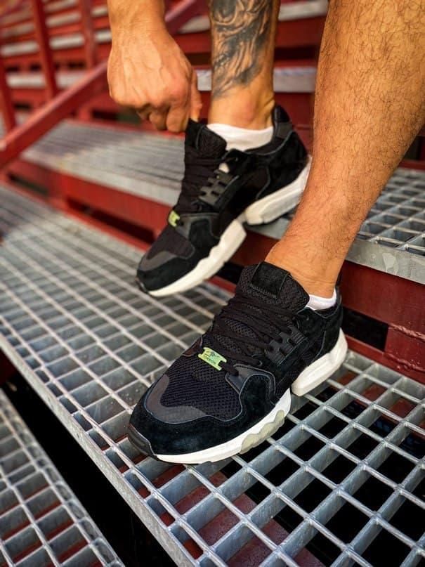 Кроссовки Adidas Torsion Black White 2905 фото