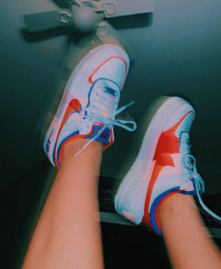 Кросівки Nike Air Force 1 SHADOW White Red Blue Pink 421 фото