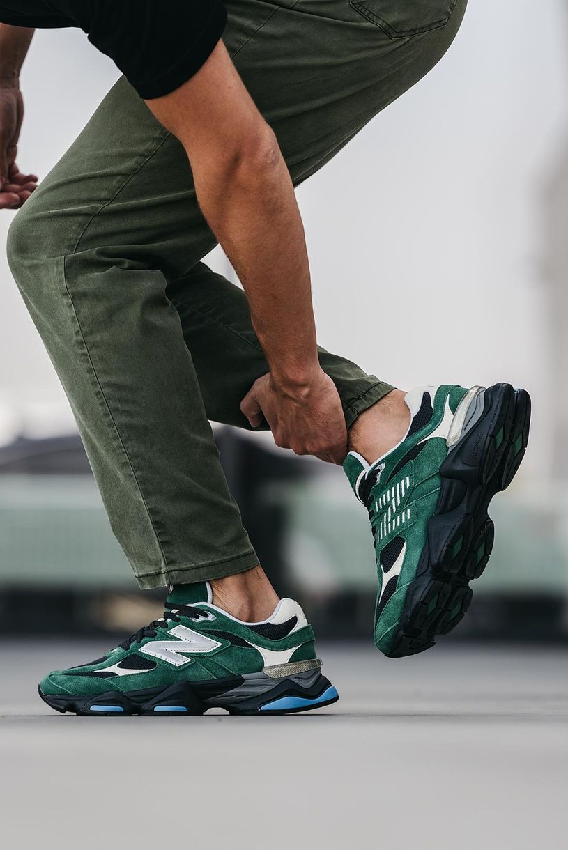 Кросівки New Balance 9060 Green Blue 9543 фото