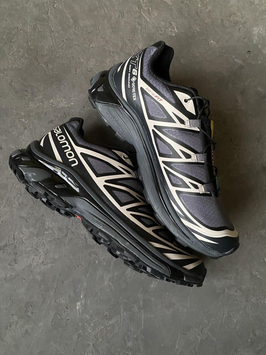 Кросівки Salomon XT-6 Gore-Tex Black 9749 фото