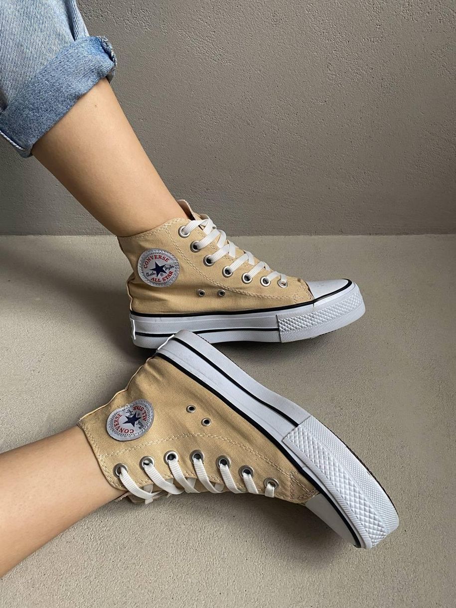 Кеди Converse Chack Taylor Beige 7010 фото