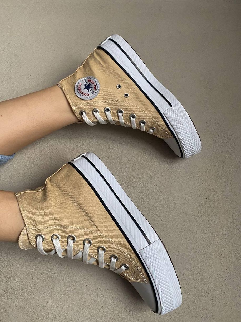 Кеди Converse Chack Taylor Beige 7010 фото