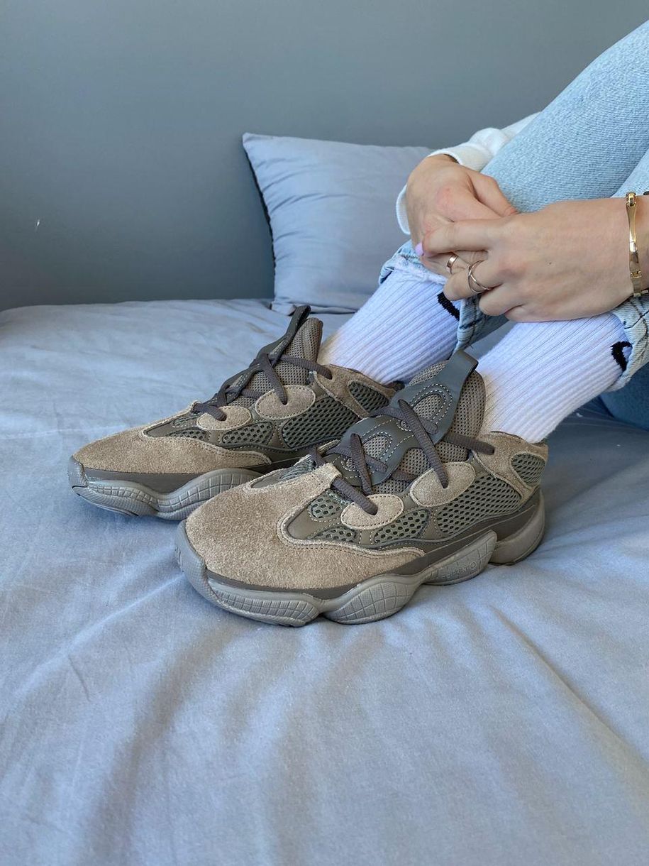 Кроссовки Adidas Yeezy Boost 500 Clay Brown 8771 фото