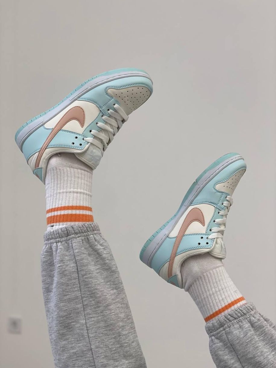 Nike SB Dunk Blue Pink 6211 фото