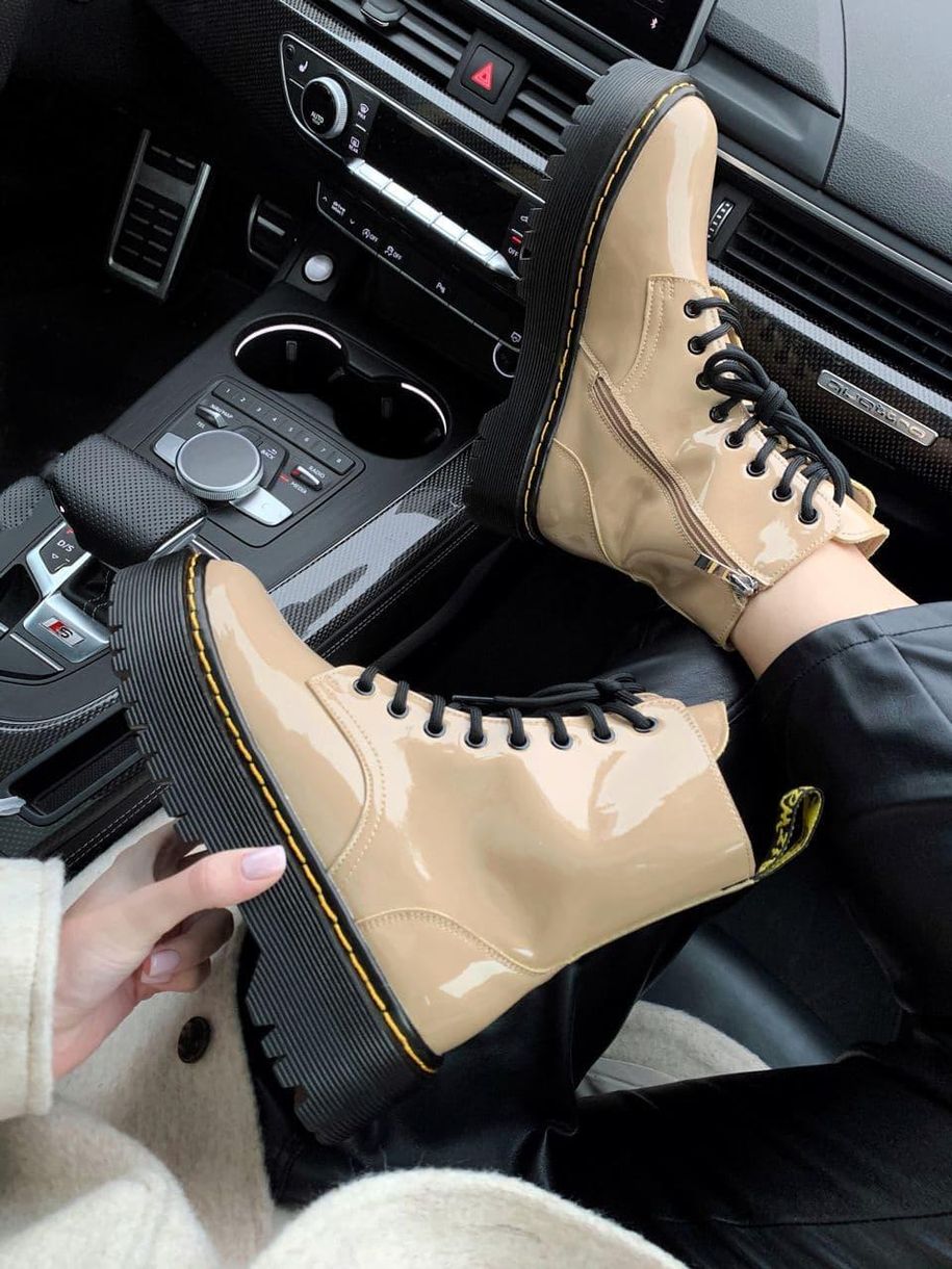 Ботинки Dr. Martens JADON Light Beige 4387 фото