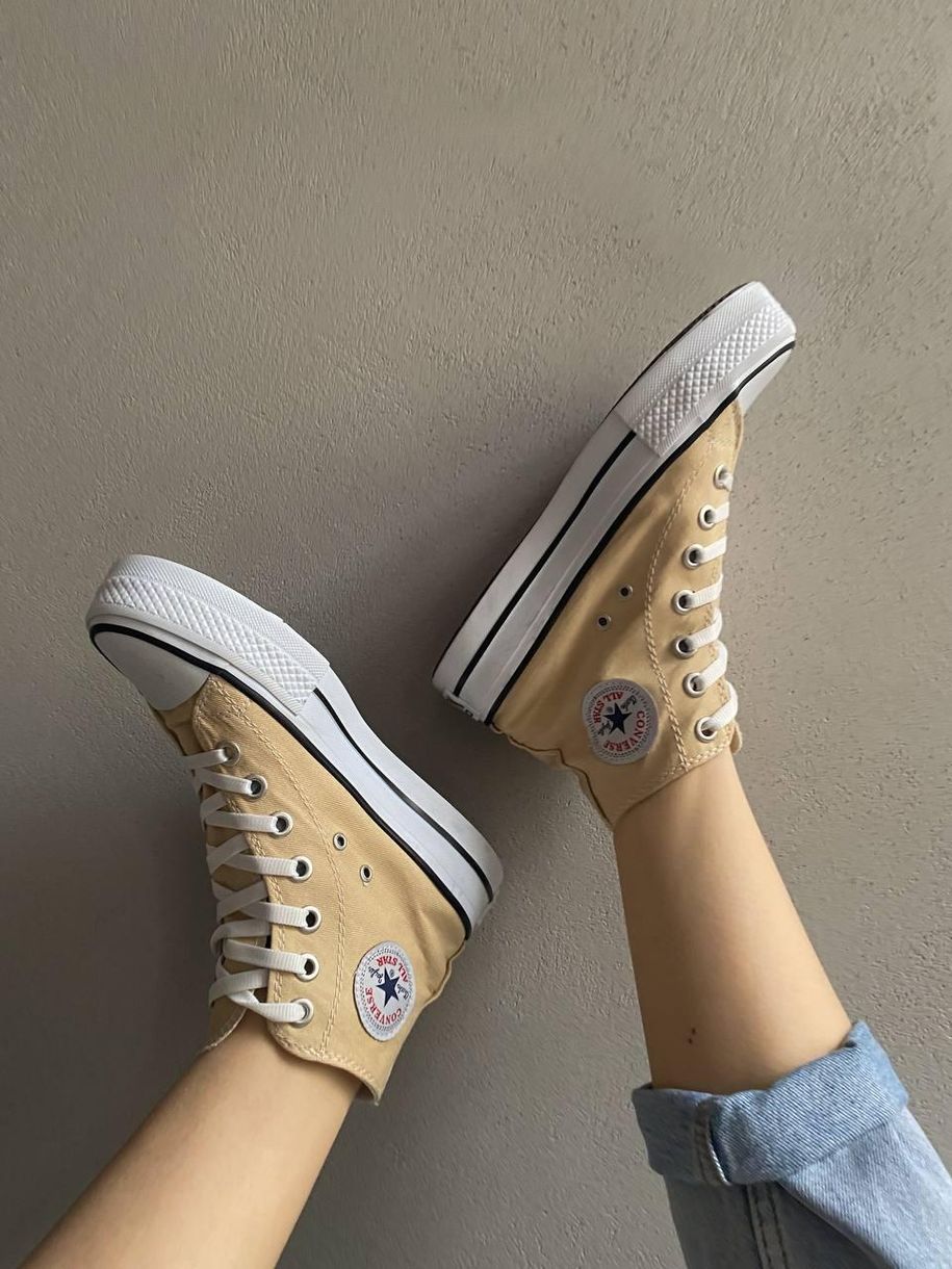 Кеди Converse Chack Taylor Beige 7010 фото