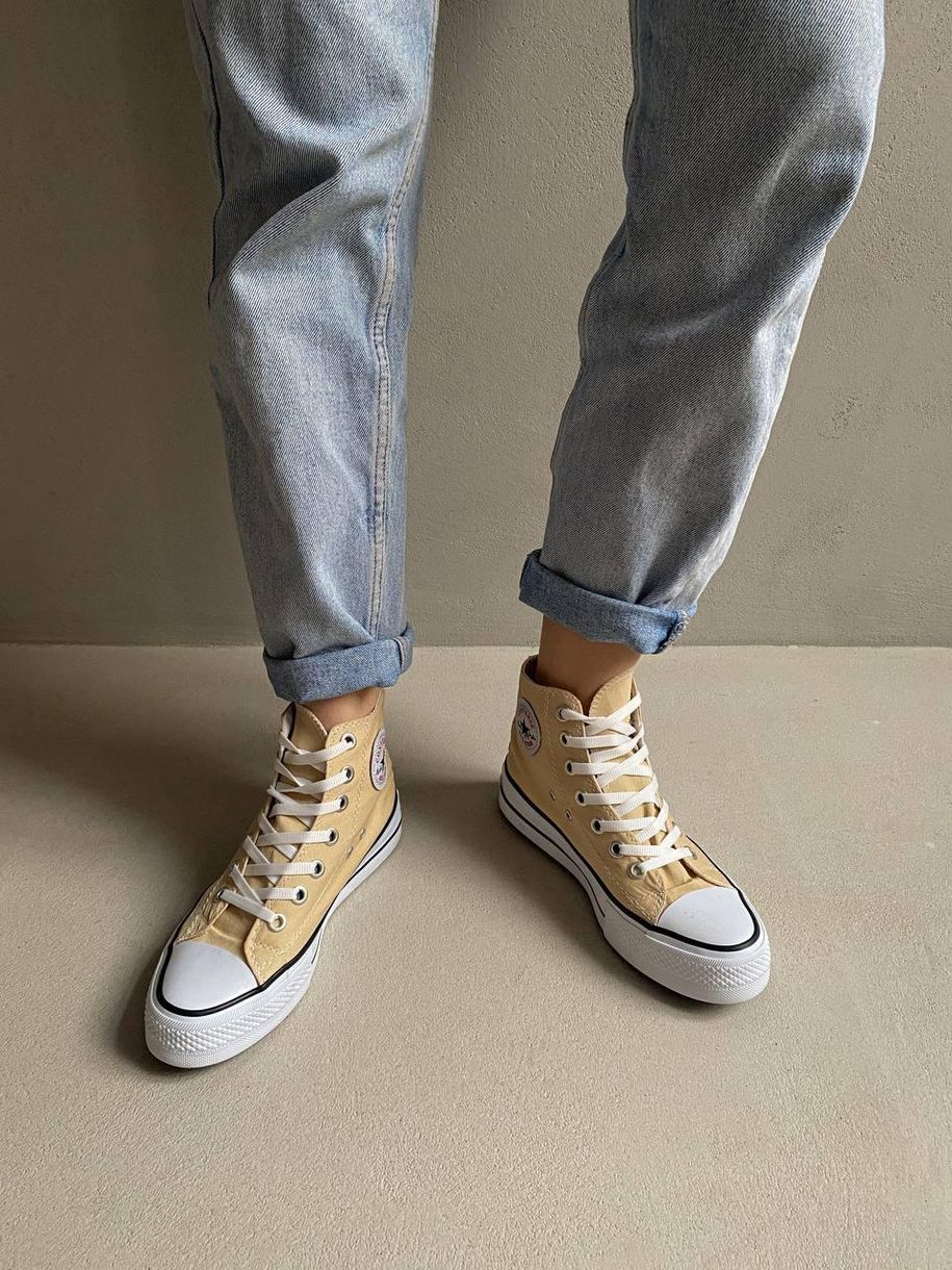 Кеди Converse Chack Taylor Beige 7010 фото