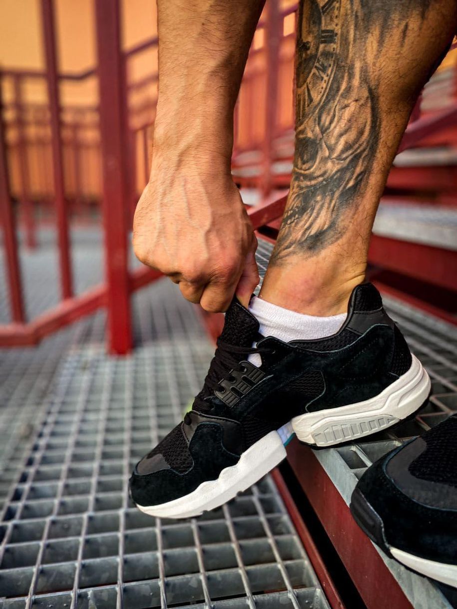 Кроссовки Adidas Torsion Black White 2905 фото