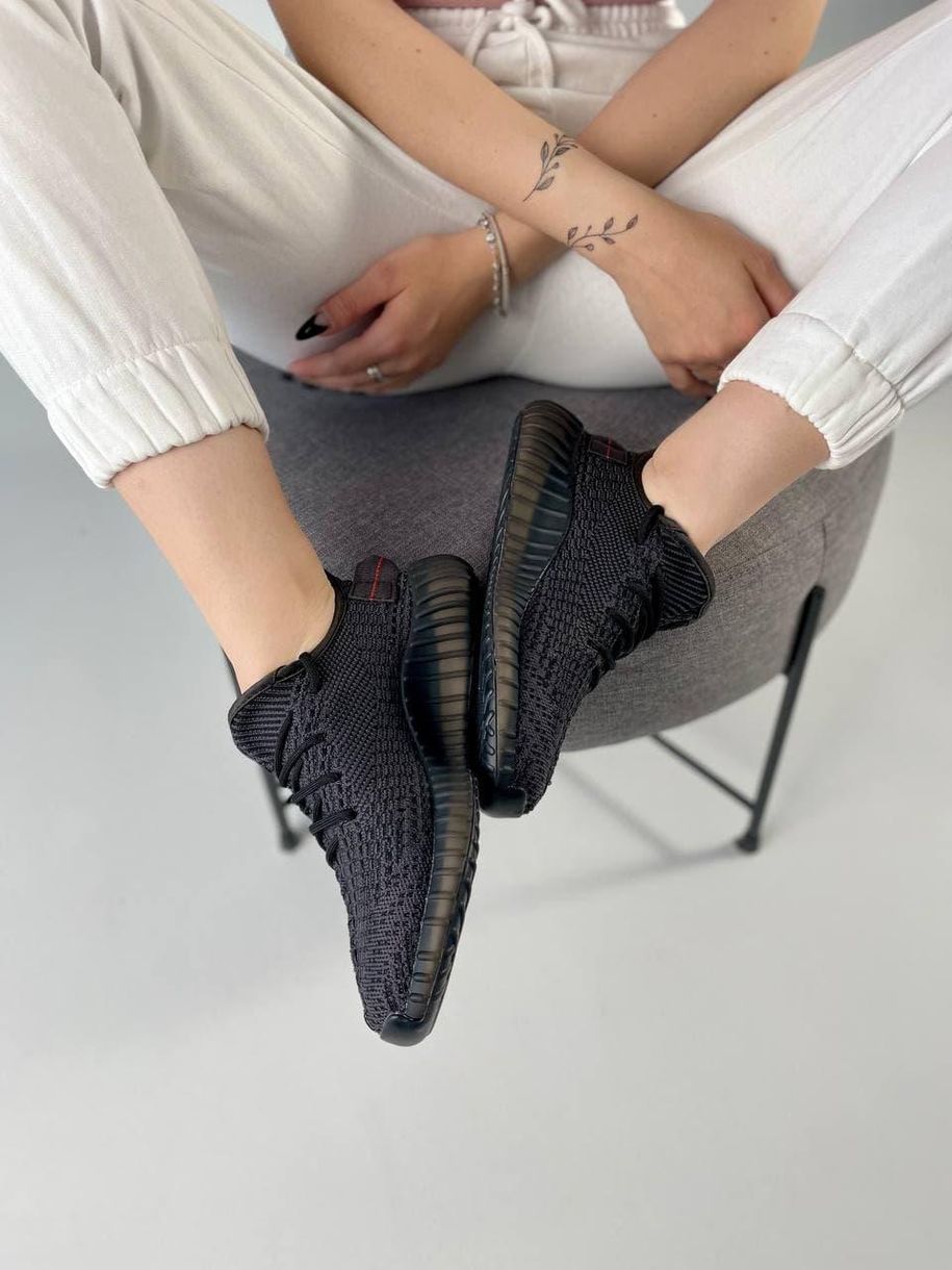 Кроссовки Adidas Yeezy Boost 350 Black 3009 фото