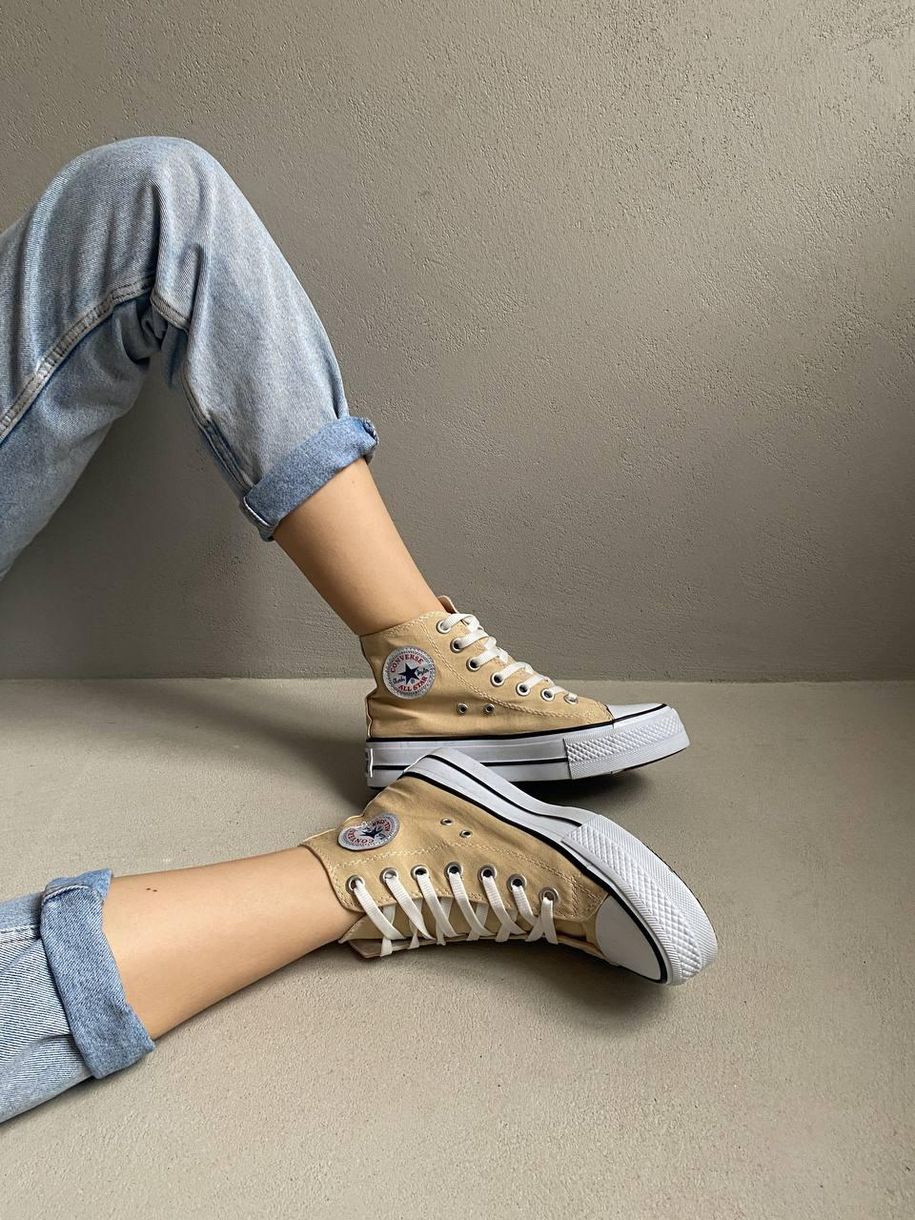 Кеди Converse Chack Taylor Beige 7010 фото