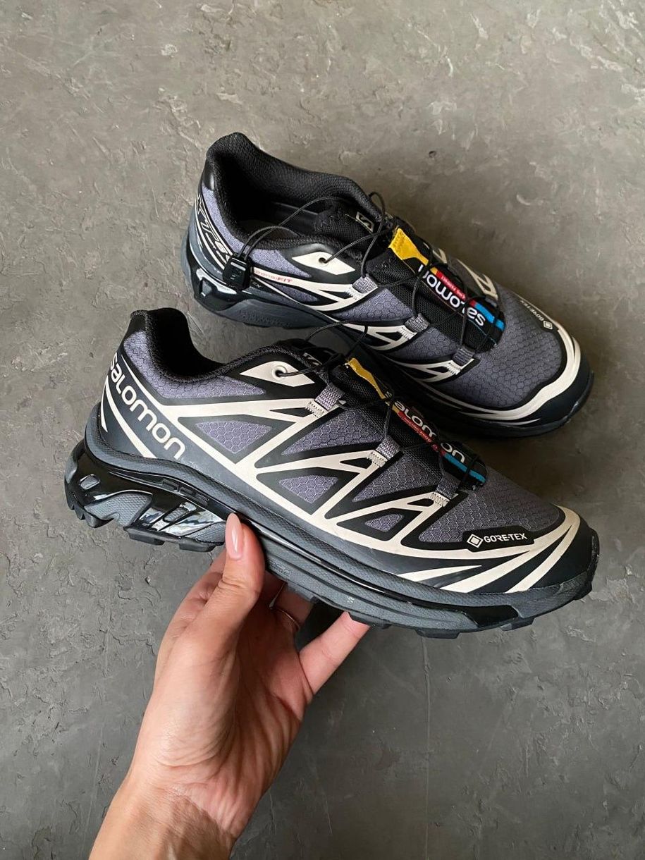 Кросівки Salomon XT-6 Gore-Tex Black 9749 фото