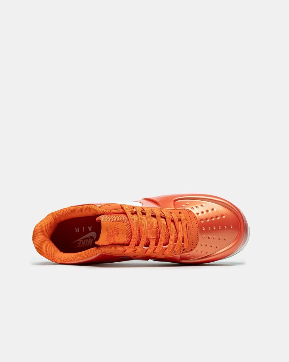 Nike Air Force 1 Foamposite Orange White, 41