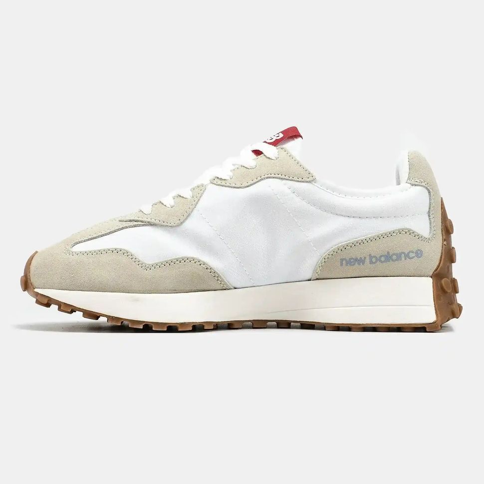 New Balance 327 White Light Grey Gum