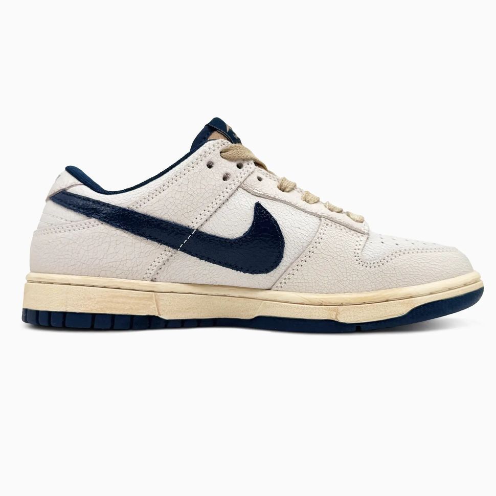 Nike Dunk Low White Navy Vintage, 36