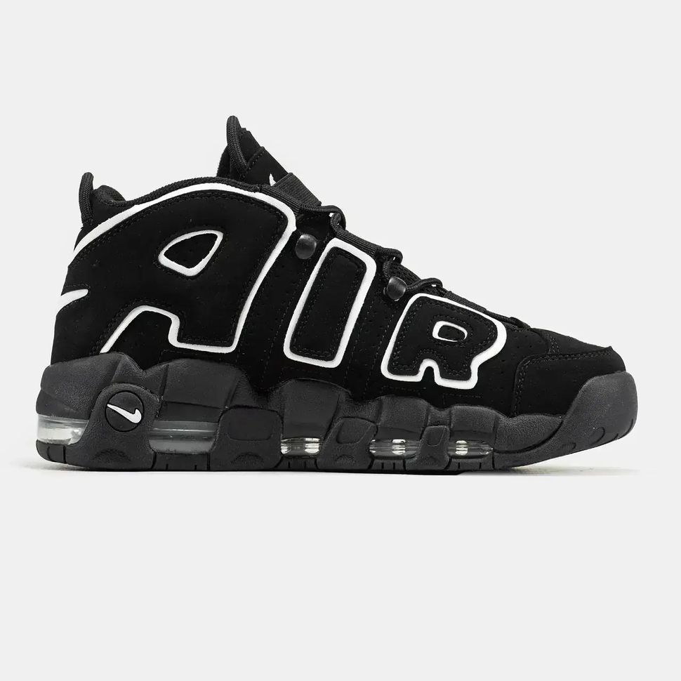 Nike Air More Uptempo Black White