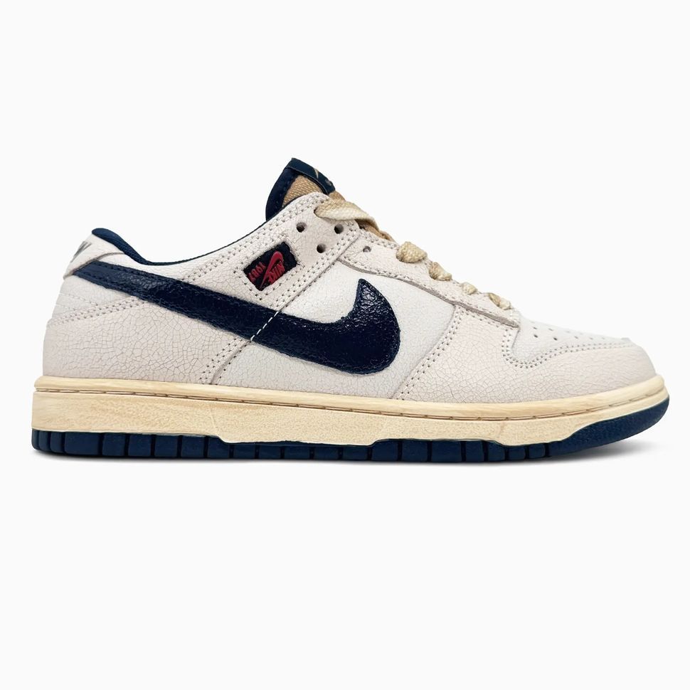 Nike Dunk Low White Navy Vintage, 36