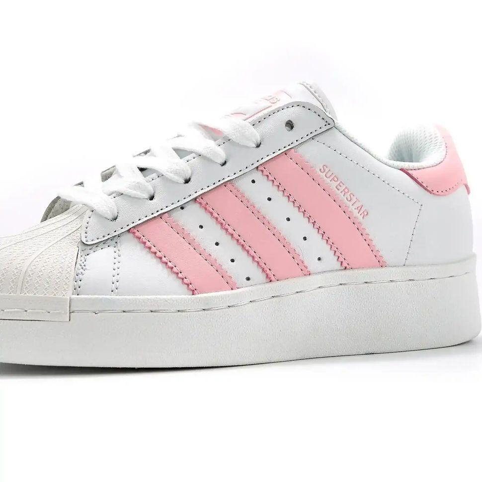 Adidas Superstar Platform White Pink