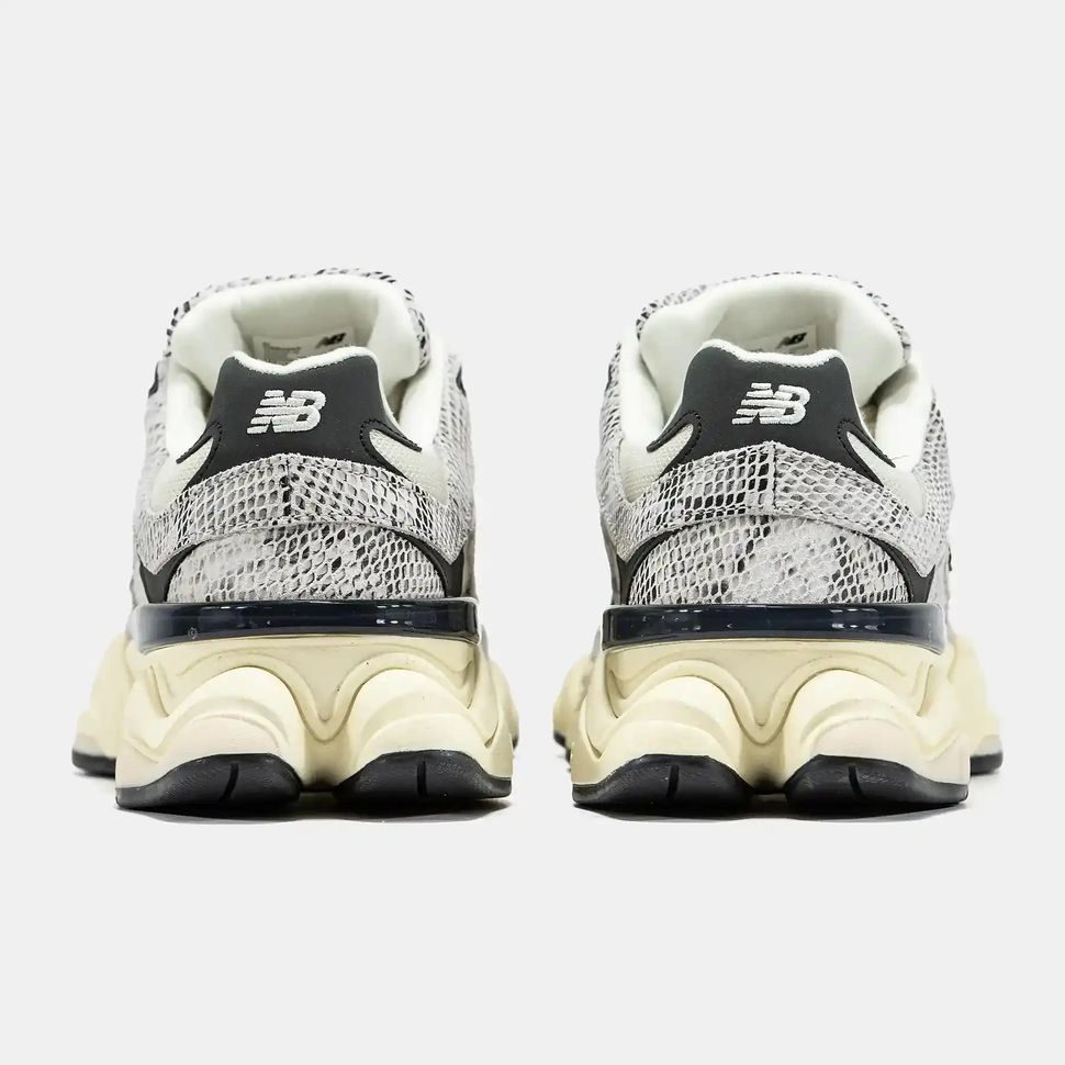 New Balance 9060 Snakeskin Black Cream