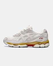 ASICS Gel-NYC White Cream Yellow Red