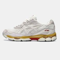 ASICS Gel-NYC White Cream Yellow Red