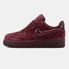 Nike Air Force 1 &rsquo;07 Burgundy Crush Suede, 36