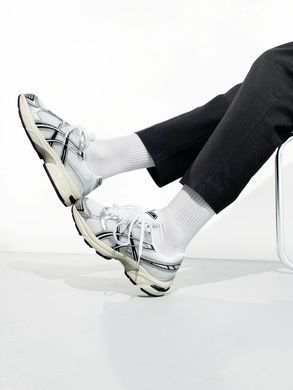Asics Gel-1130 White Silver Black, 41