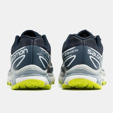 Salomon XT-6 Soft Ground Gore-Tex Navy White Yellow