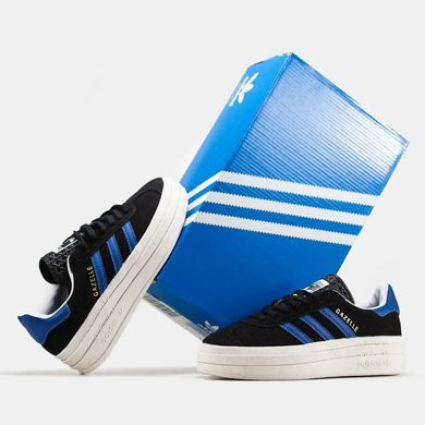 Adidas Gazelle Bold Black Blue White