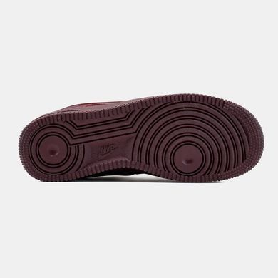 Nike Air Force 1 &rsquo;07 Burgundy Crush Suede, 36