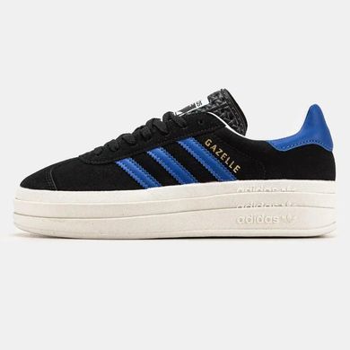Adidas Gazelle Bold Black Blue White