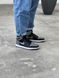 Баскетбольные кроссовки Nike Air Jordan 1 Retro High Black Grey 5787 фото 1