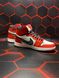 Баскетбольні кросівки Nike Air Jordan 1 Retro x Dior Red Black 7774 фото 6