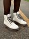 Dr. Martens White Brown 4202 фото 3