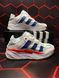 Кросівки Adidas Niteball White Blue Red 7780 фото 10