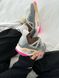 Баскетбольні кросівки Nike Air Jordan 4 x Off White Grey Pink 9952 фото 4